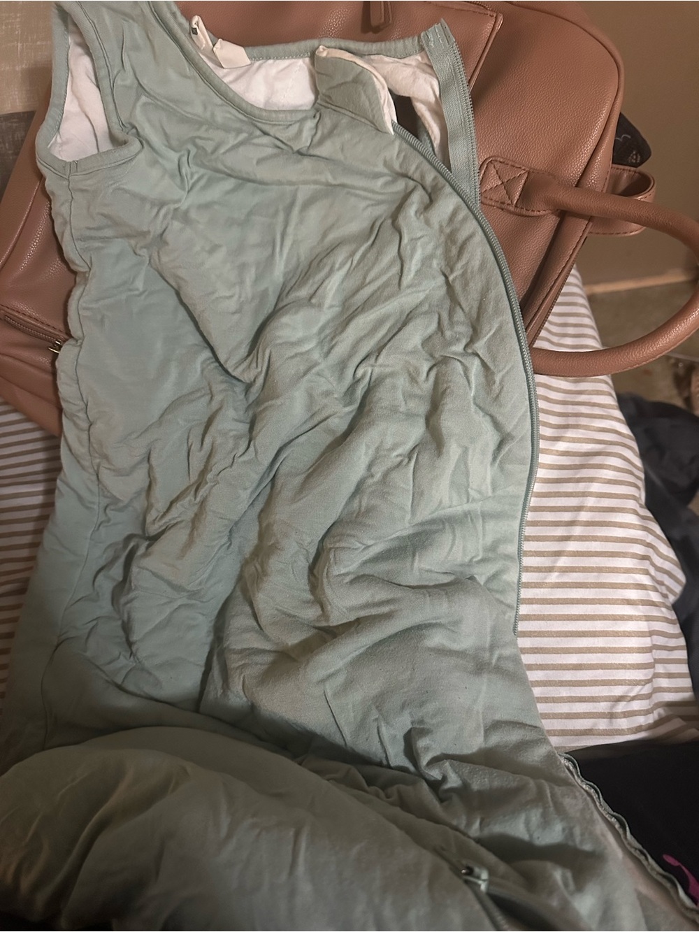 Kyte BABY Sage Green Sleeveless Sleep Sack